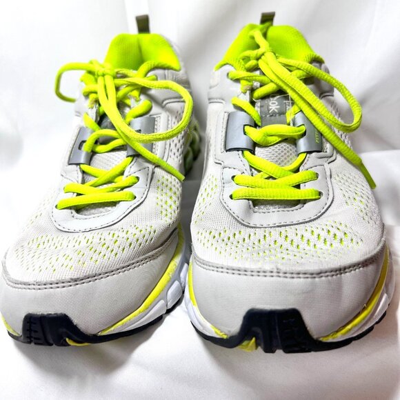 Reebok-Women's Run Fit Frame 70% Dynamic Biomechanics 12.9-Sz 7 1/2-Gray/Neon - Picture 7 of 16
